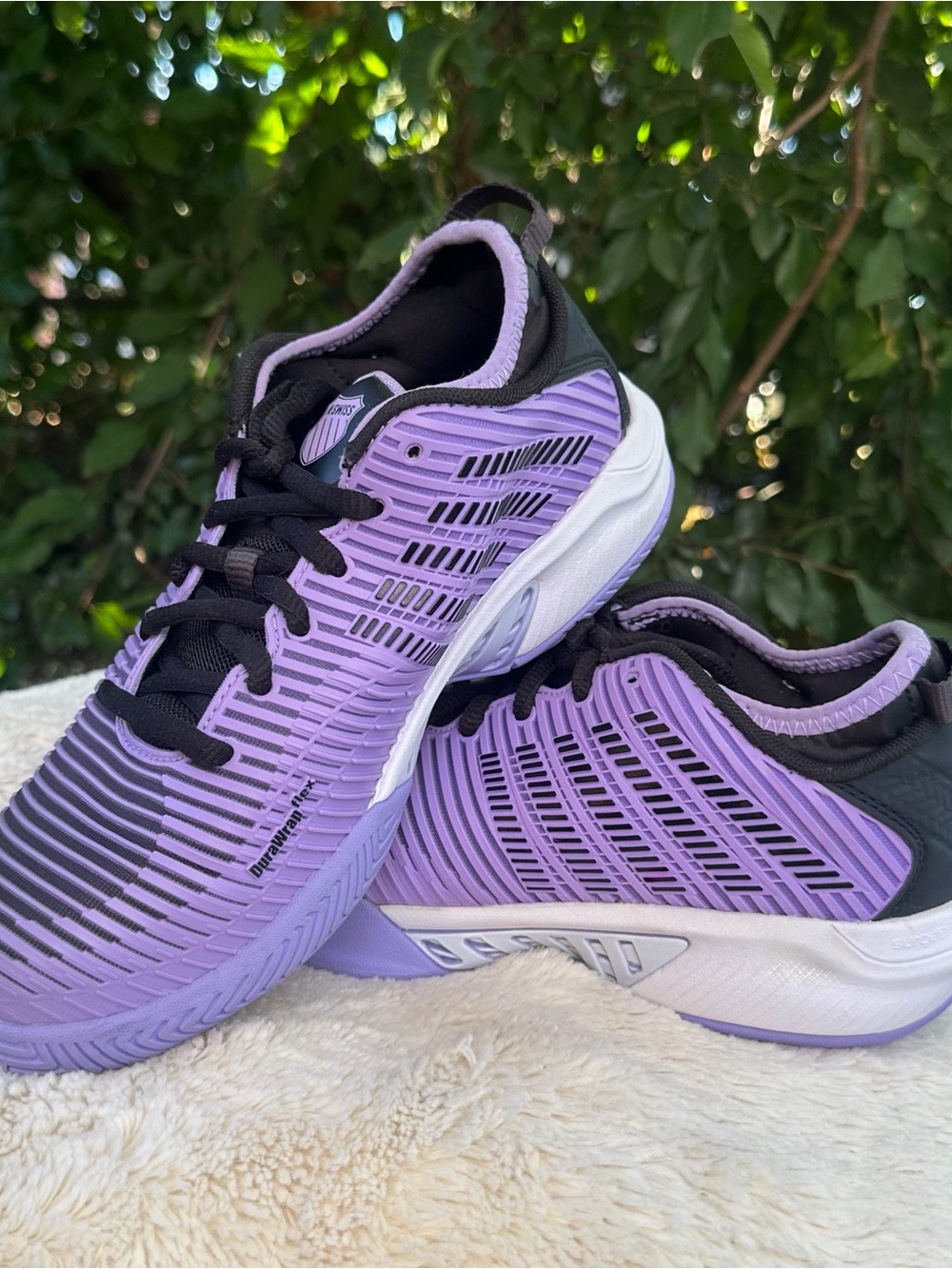 K-Swiss - Women's Purple/Black Performance Running Shoes